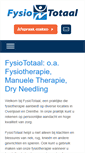 Mobile Screenshot of fysiototaal.nu